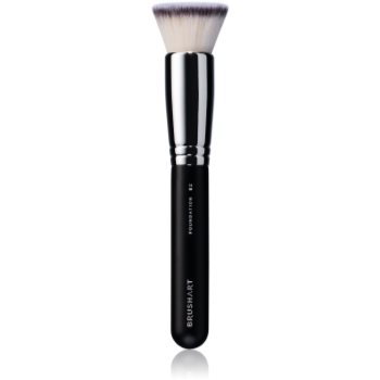 BrushArt Professional B2 Foundation brush perie kabuki pentru machiaj - imagine 2